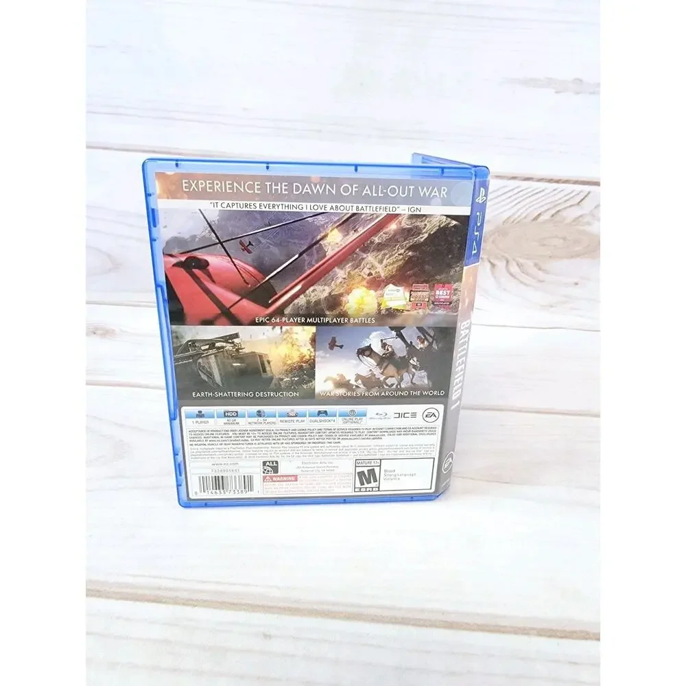 Battlefield 1 (PlayStation 4, 2016)
